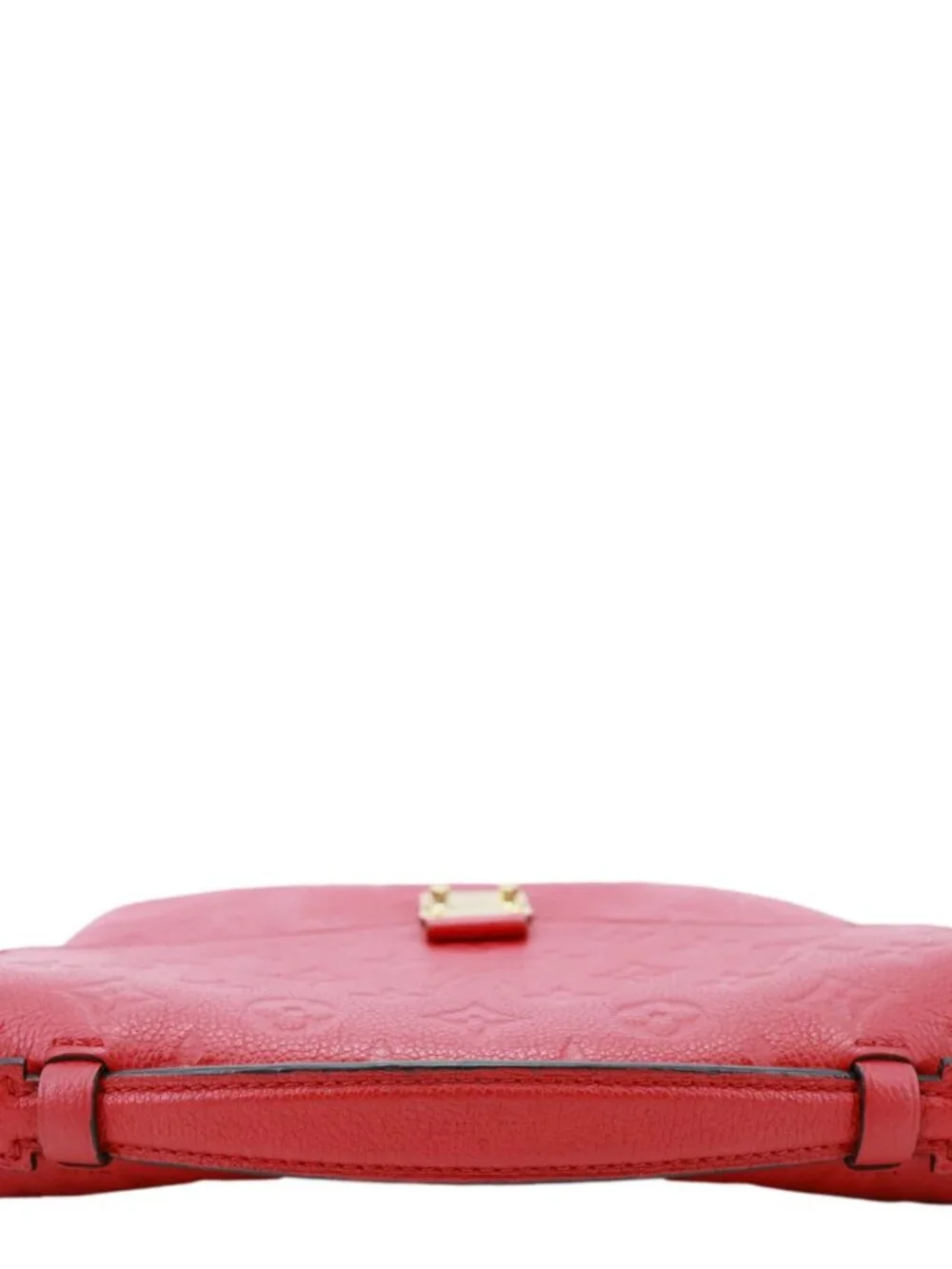 Louis Vuitton Metis Pochette Empreinte Leather Crossbody Bag Red